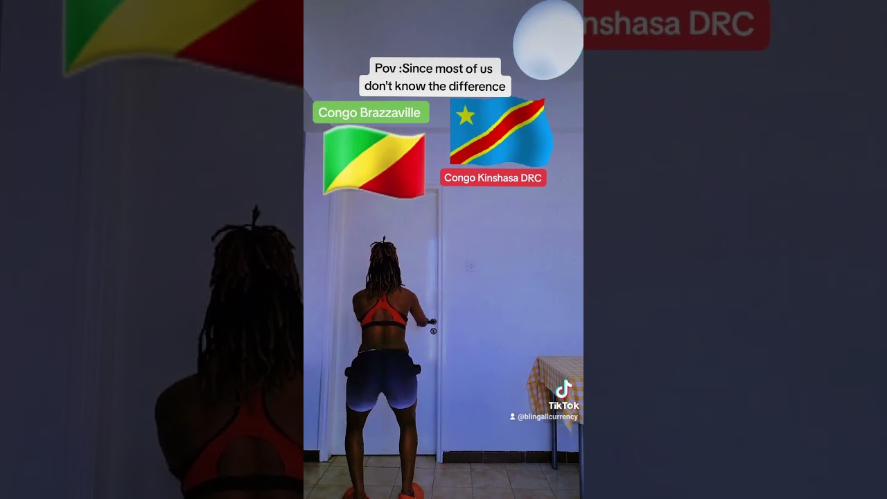 Difference between Congo Brazzaville🇨🇬 and Congo Kinshasa🇨🇩
