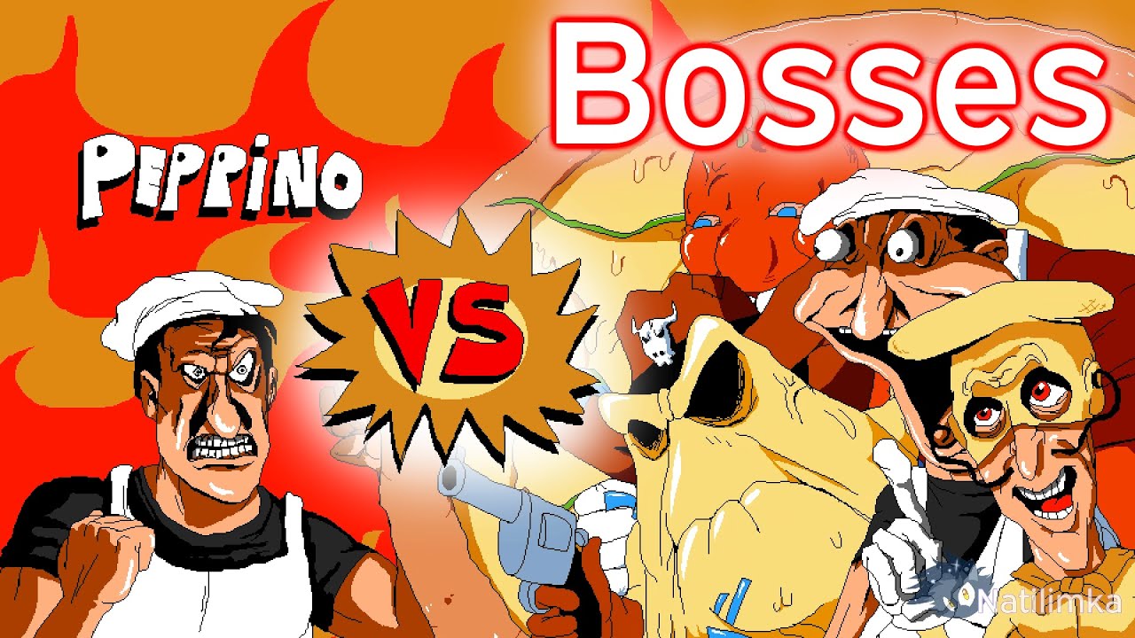 Pizza Tower: BOSS RUSH MOD v.2 [Pizza Tower Mods Gameplay]