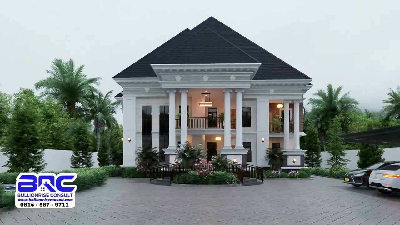 5 bedroom mansion house plan | The Magnifica Villa