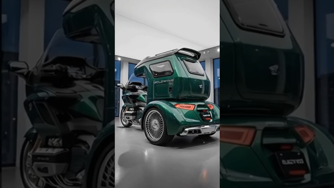 2026 Honda Gold Wing Electric Trike Revealed ⚡🏍️ | The End of Gas Touring