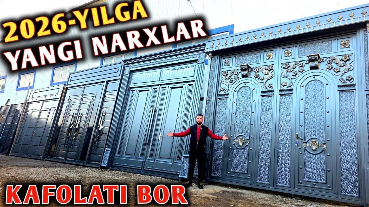 2026-YIL NAMANGAN TEMIR DARVOZA NARXLARI.USTANI OʻZIDAN YANGI TEMIR DARVOZALAR.