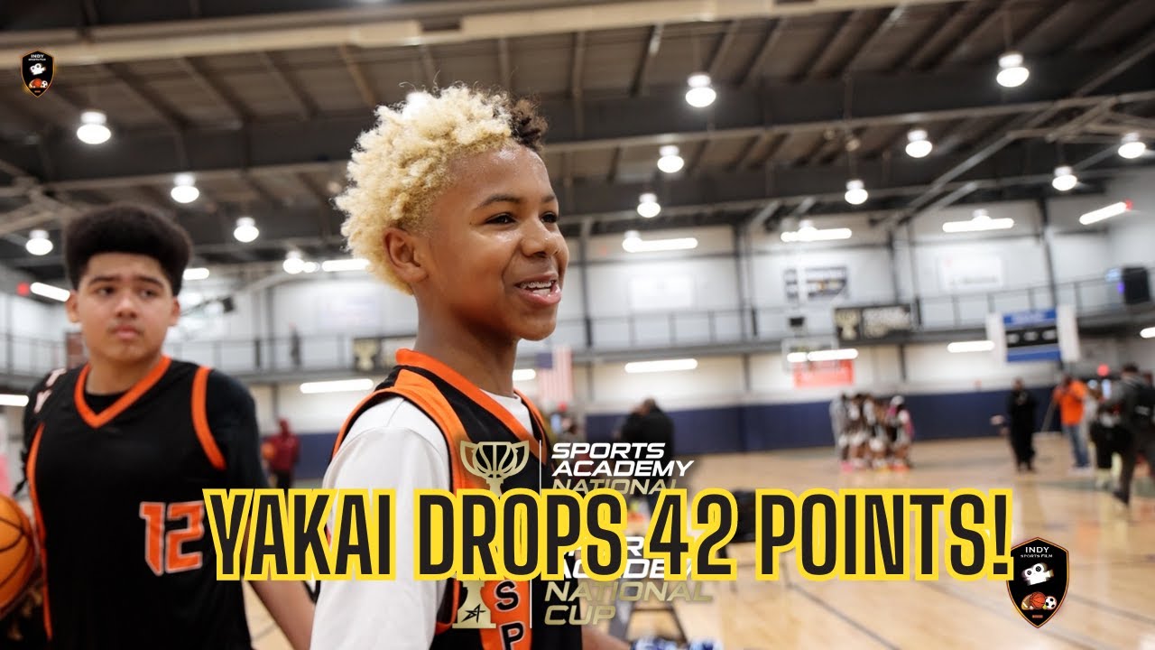 UNREAL! 2030 PG Yakai Craig Drops 42 Points at the Sa National Cup!