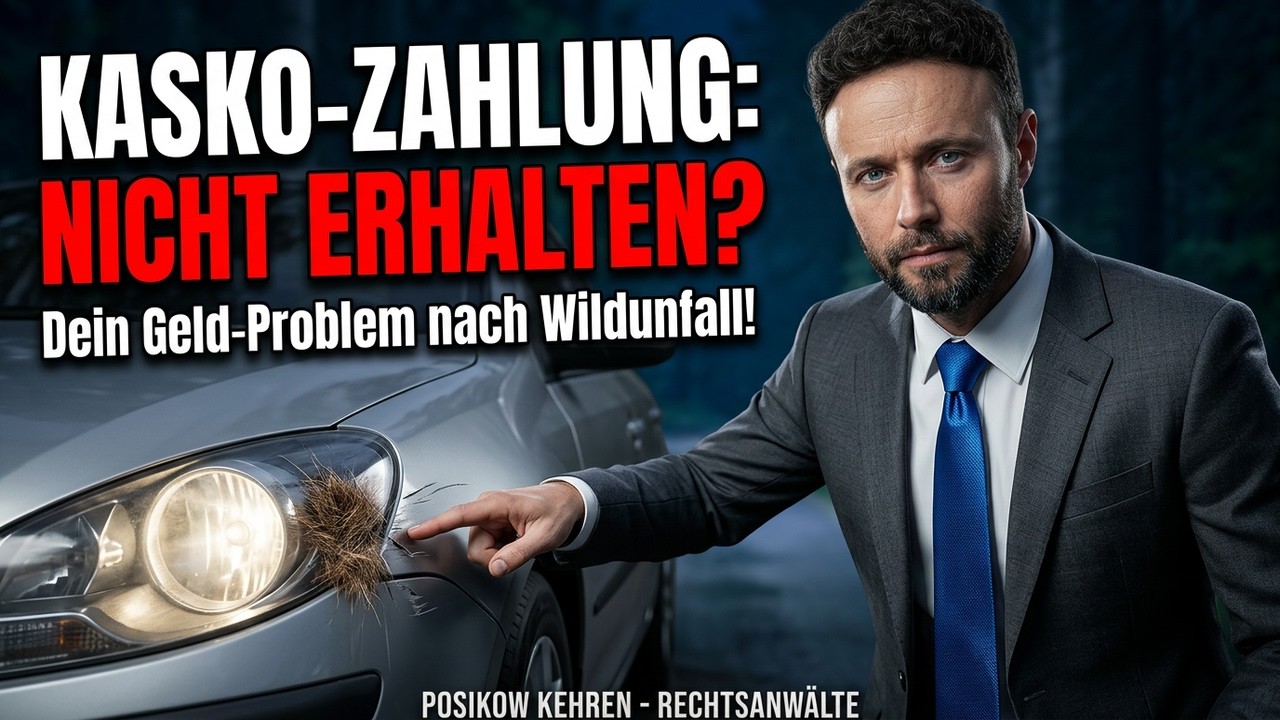 Wildunfall & Kaskoversicherung - Warum zahlt der Versicherer nicht?