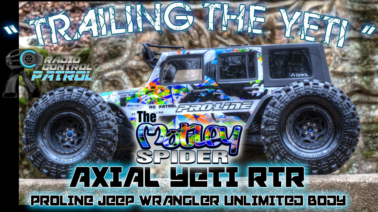 RC Patrol - Trailing the Axial Yeti - Project - Motley Spider