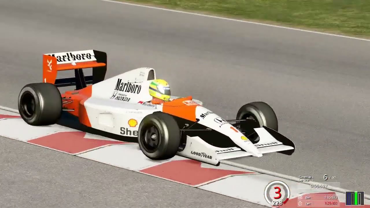 Assetto Corsa -McLaren MP4/6 - Monza 1991