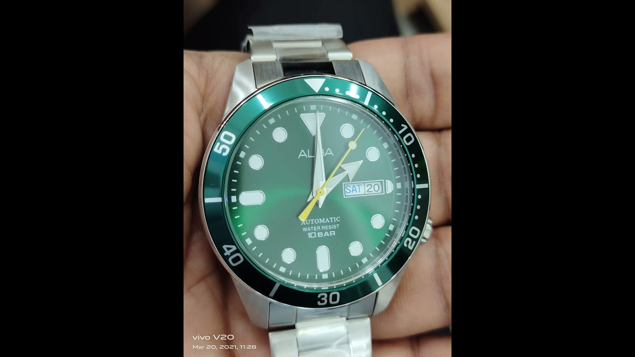 CHEAP Chinese Quality ALBA AL4165X1  AUTOMATIC WATCH 42 MM DIAL , It's not from Seiko. poor watch