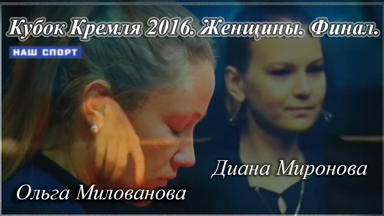 «Кубок Кремля». Женщины. ФИНАЛ. 2016 ТV/Спорт