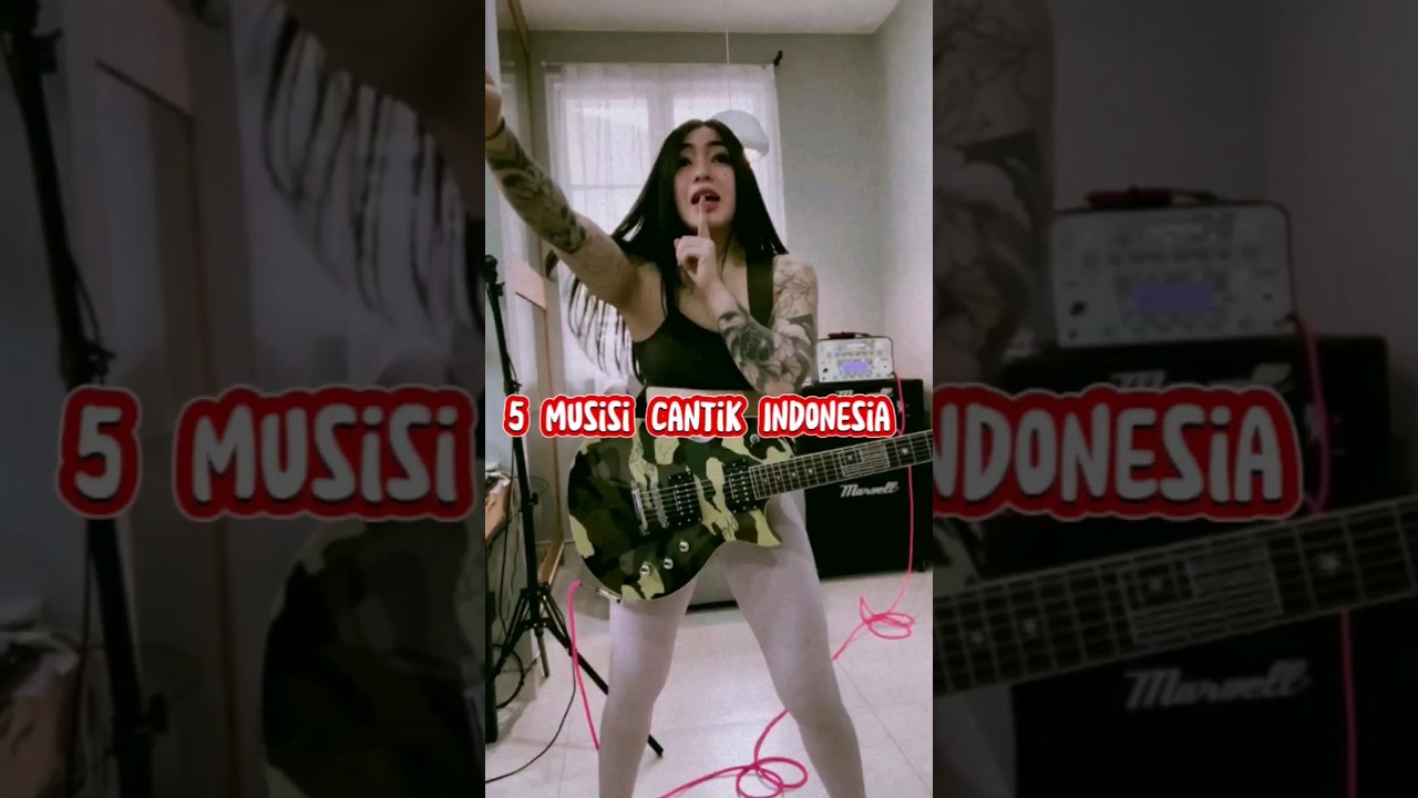 #cantik nya musisi Indonesia #guitar #bass #girls #women
