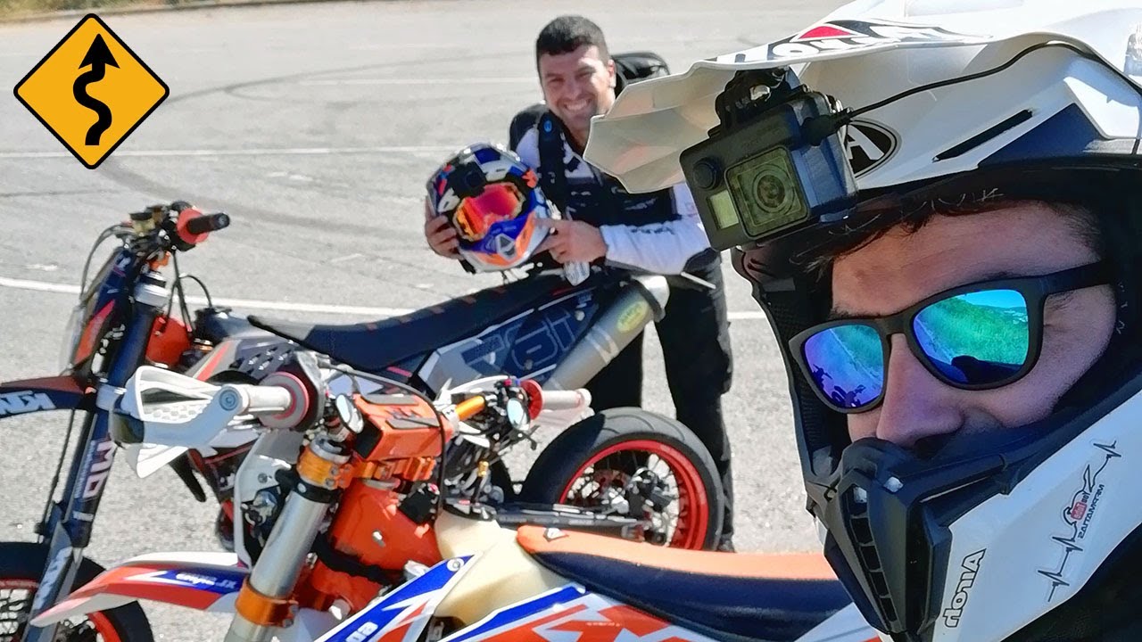 SUPERMOTO 2 ou 4 tempos? Fomos curtir umas curvas!!
