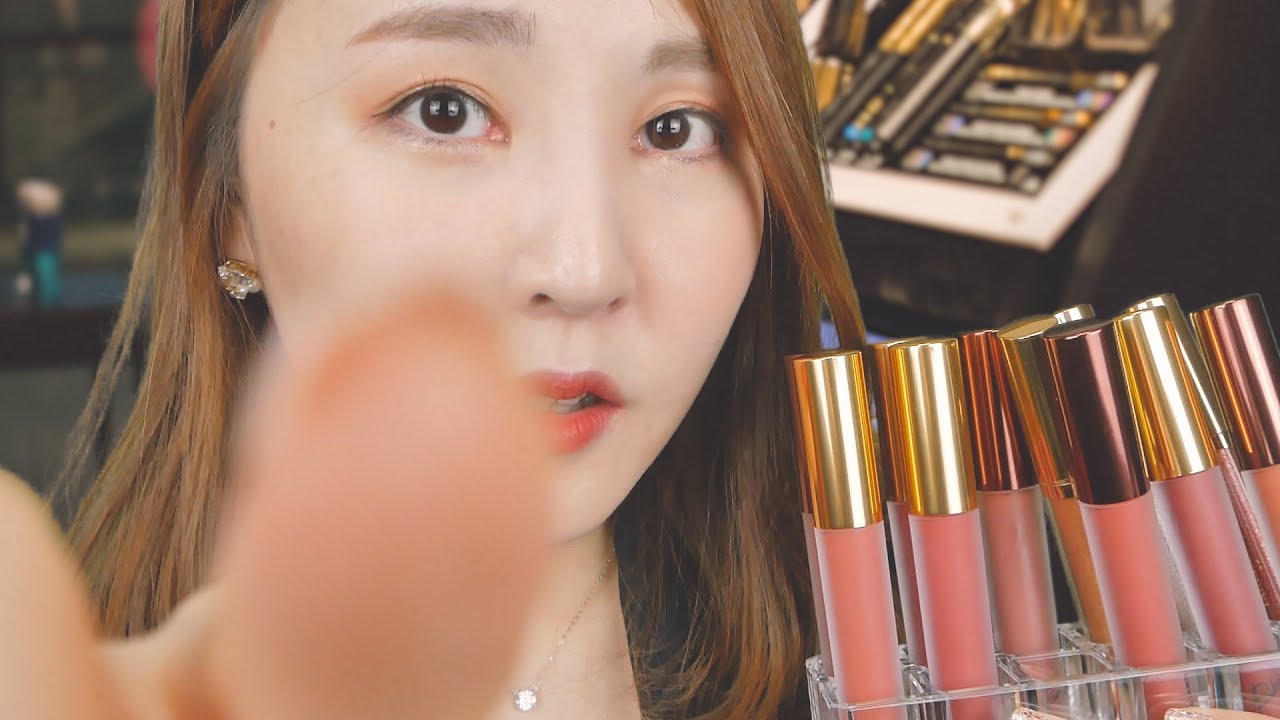 뭐라는지 하나도 모르겠는  뻐끔뻐끔 상황극｜입소리 가득한 화장품 가게 ASMR