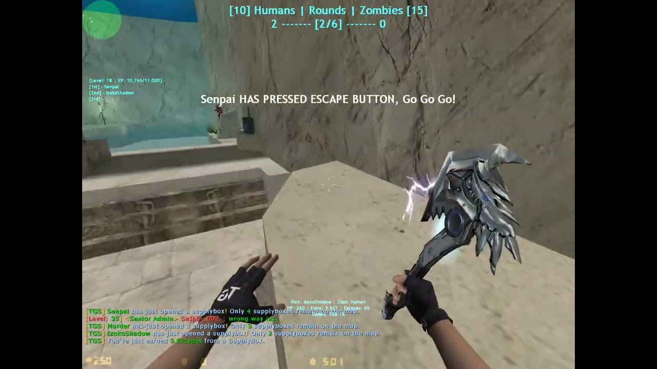 Counter-Strike :Techline Gaming Zombie Escape [Winter Update] 2026