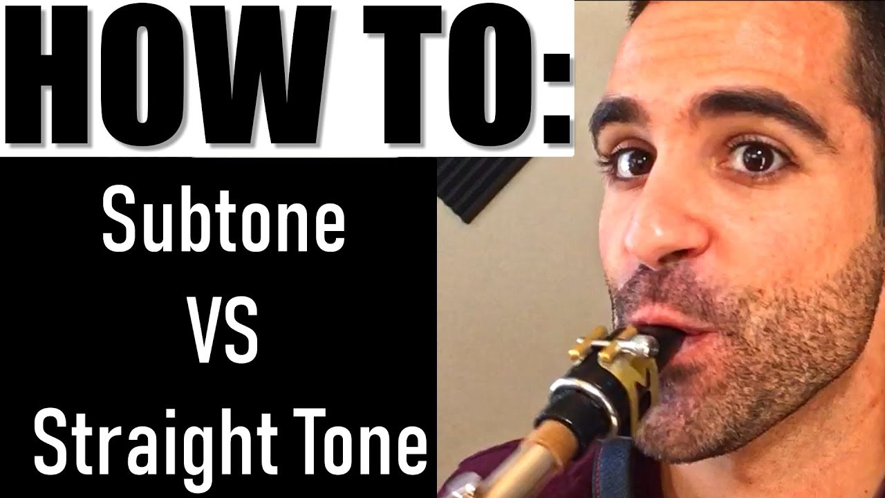 How To: Subtone VS Straight Tone