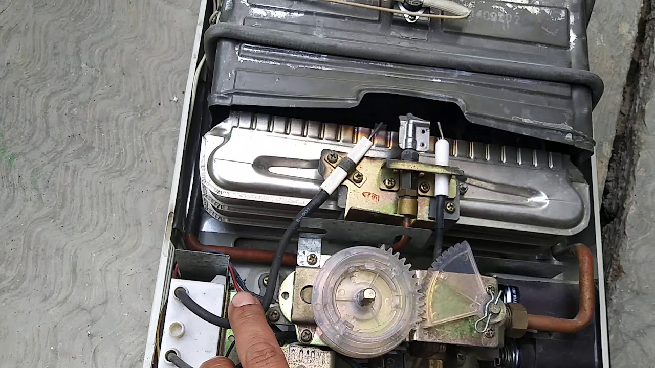 USATEC water heater gas dengan tombol unik