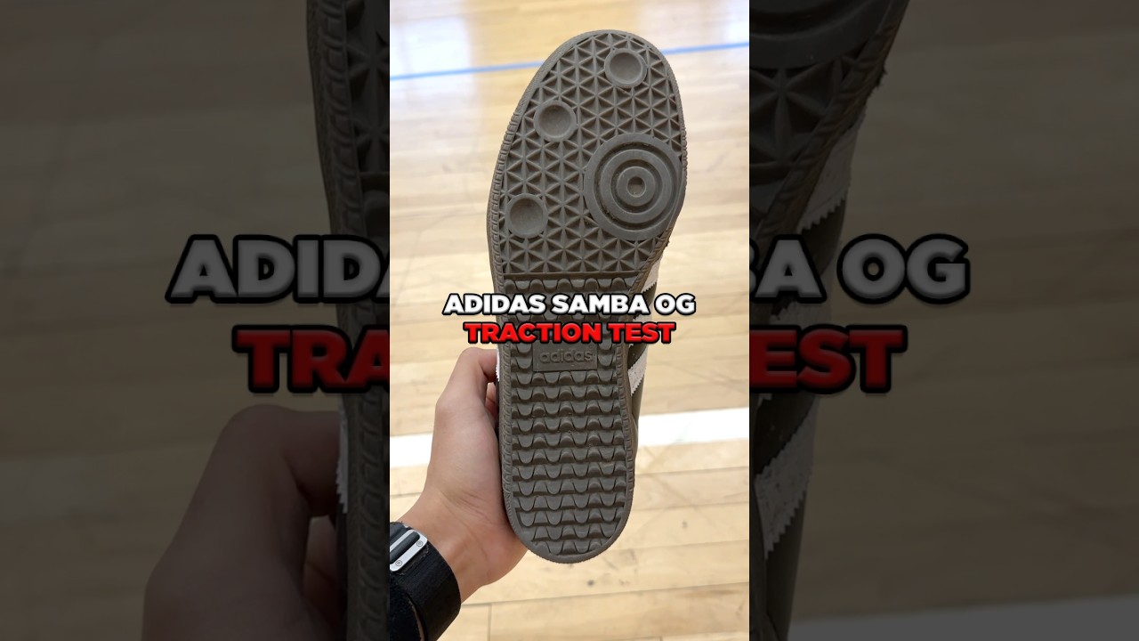 Adidas Samba OG Traction Test! ⚽️ #adidas #futsal #messi