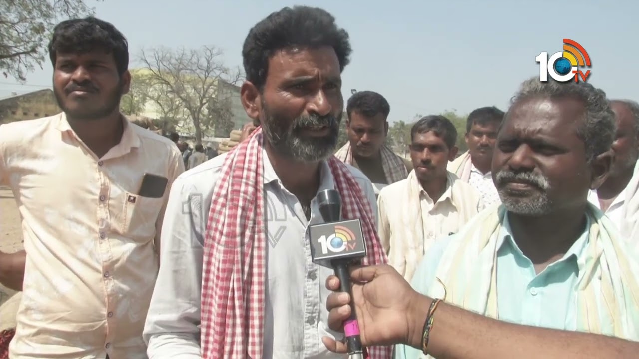 ఖమ్మం మిర్చి మార్కెట్‎లో  రైతుల గోస | Chilli Farmers about their Problems | Khammam | 10tv