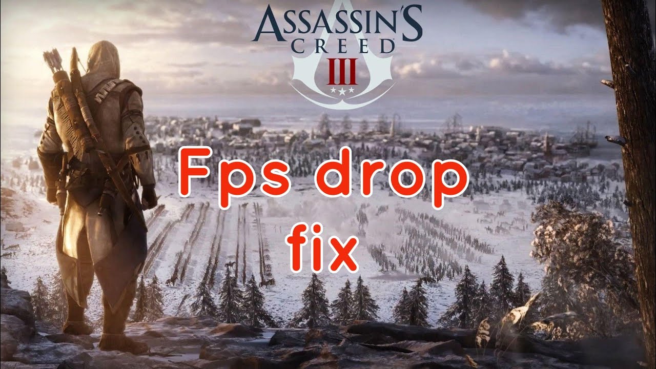 Assassin's Creed 3 Government laptop lag fix | fps drop fix | amd r4 graphics | 4gb ram