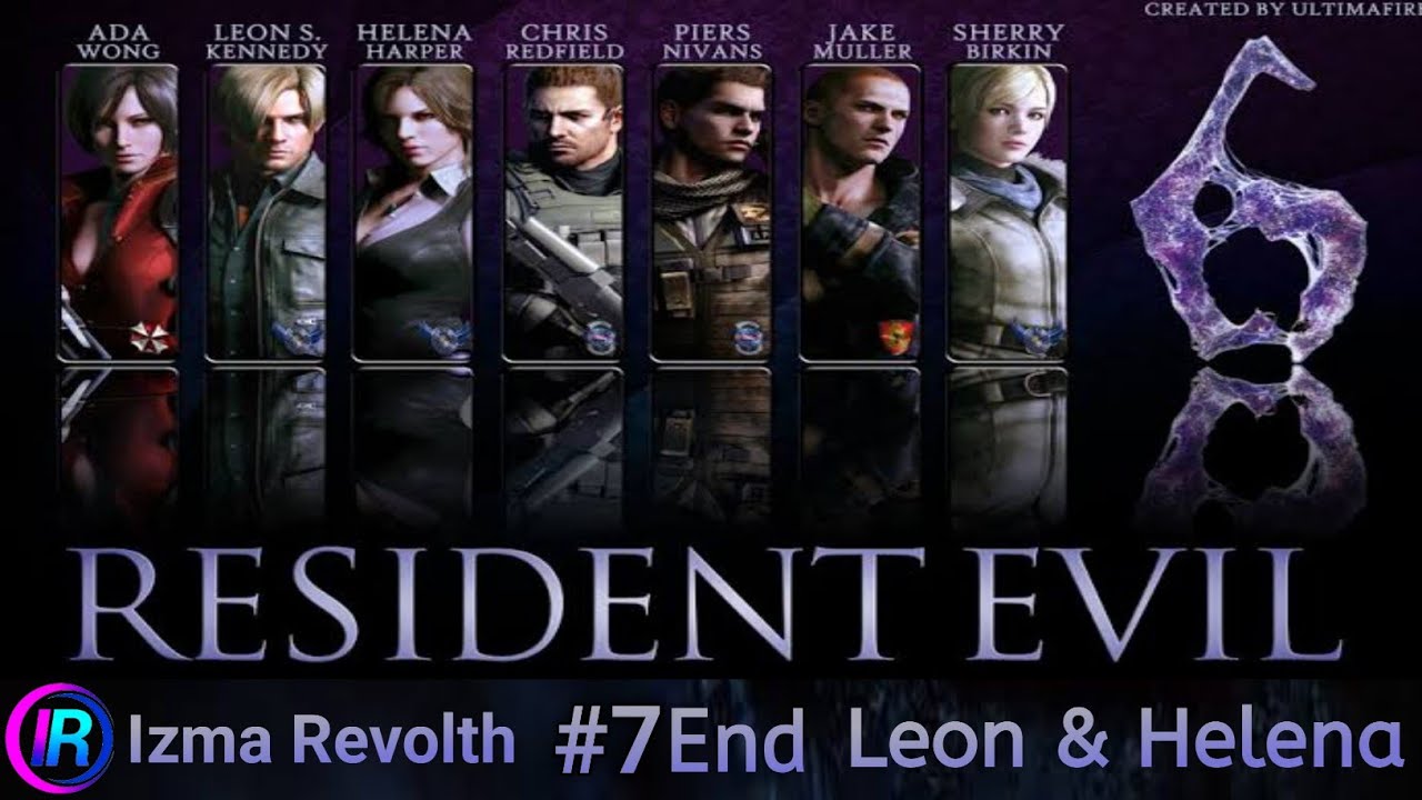 Resident Evil 6 - Leon S. Kennedy & Helena Harper Gameplay #7 Tamat ( End )