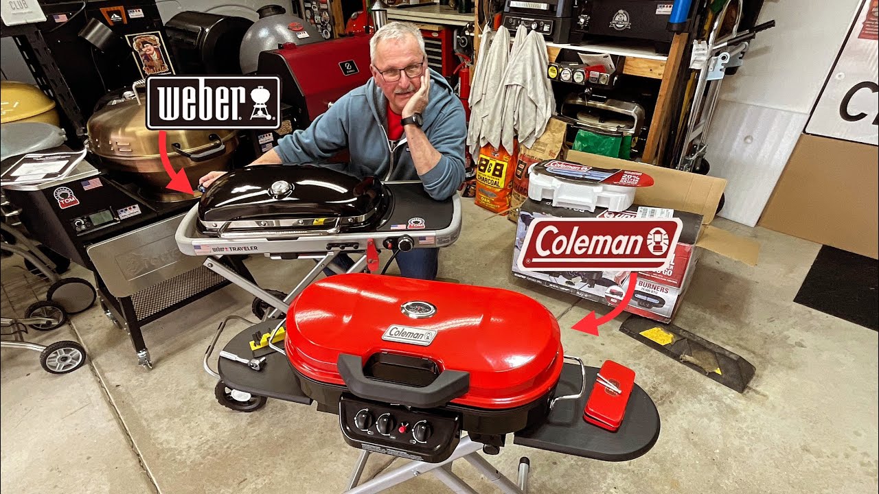 Честное сравнение / Weber Traveler и портативный газовый гриль Coleman RoadTrip 285 / Что лучше?