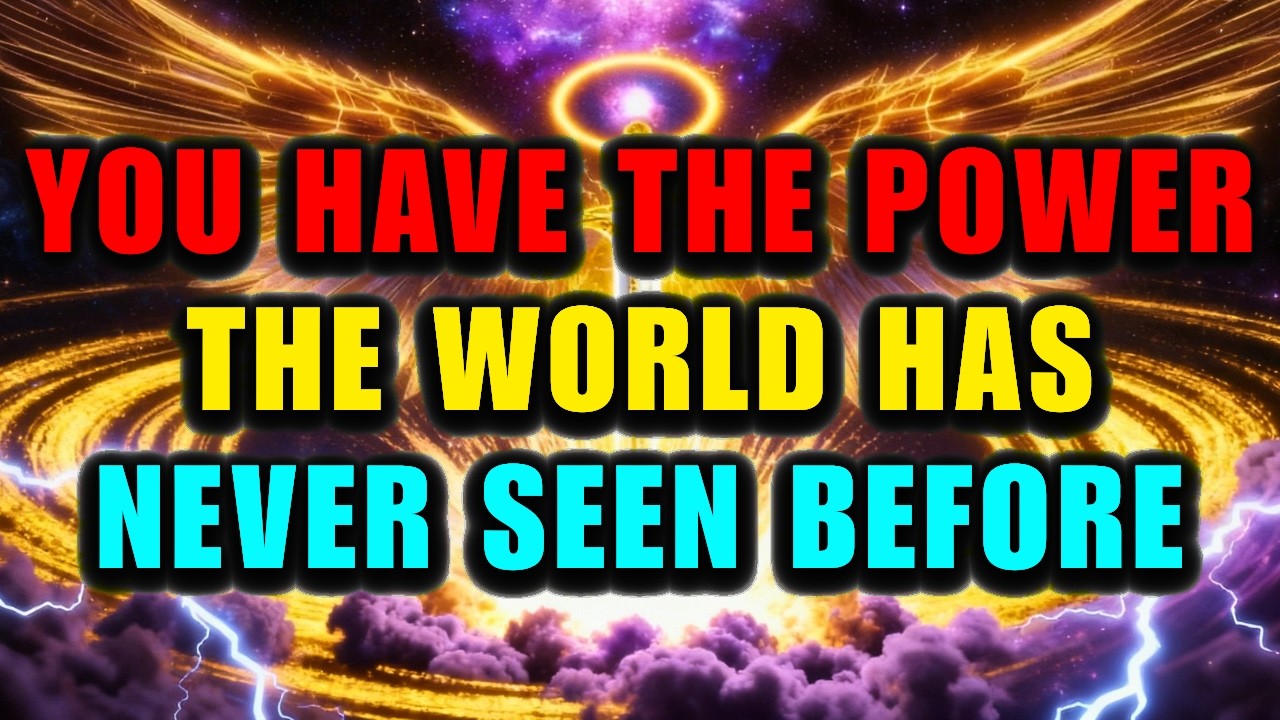 Chosen One: God Is Rewarding You With A Power The World Has Never Seen Before! ✨