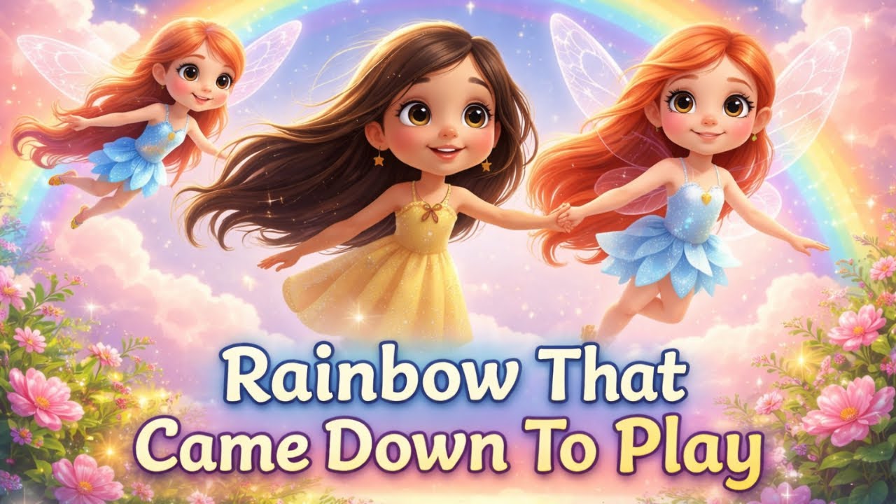 Rainbow That Played Down To Play🌈🌍 | Fairytale🧚🏻 | Bedtime Stories For Kids💫🪄 | Toon Magic✨🌟 |