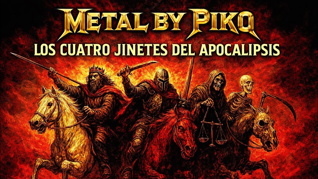 Los Cuatro Jinetes del Apocalipsis NO SON REALES | Metal Filosófico 🔥