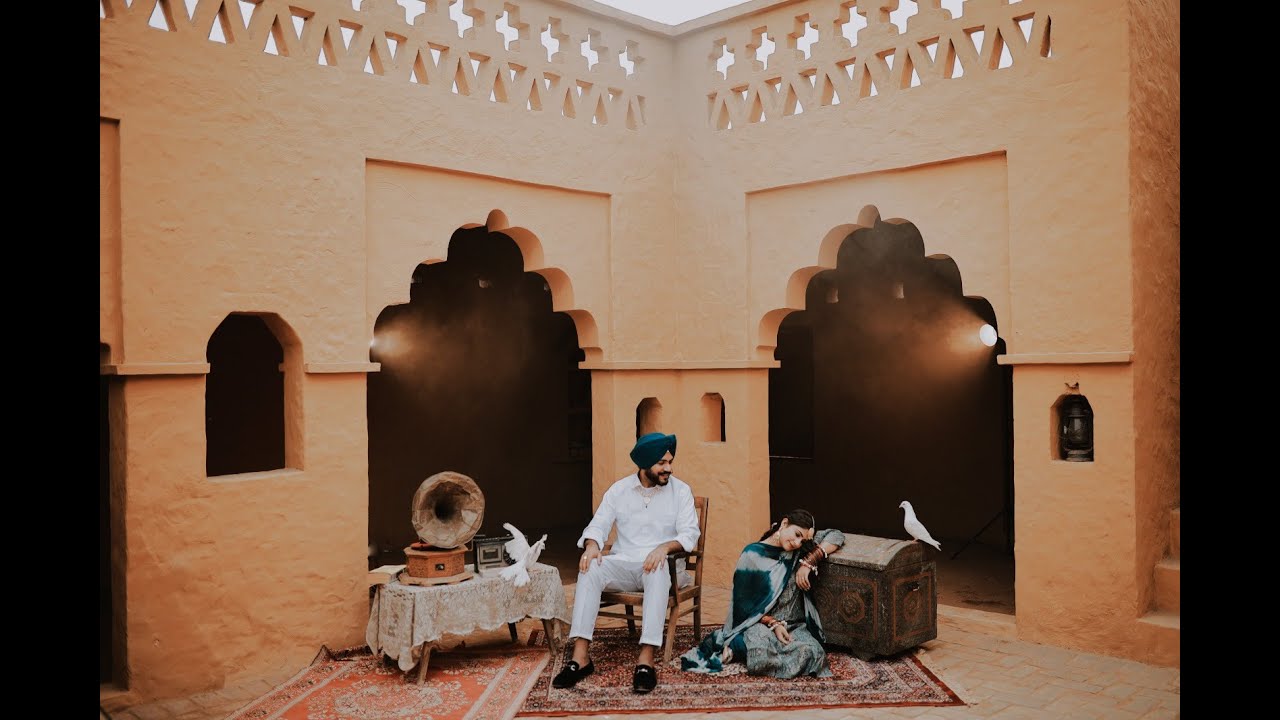 NEW PRE WEDDING FILM | AMANPREET + HARPREET | BIKRAMJIT CINEMATOGRAPHY | LOHIAN KHAS 2024