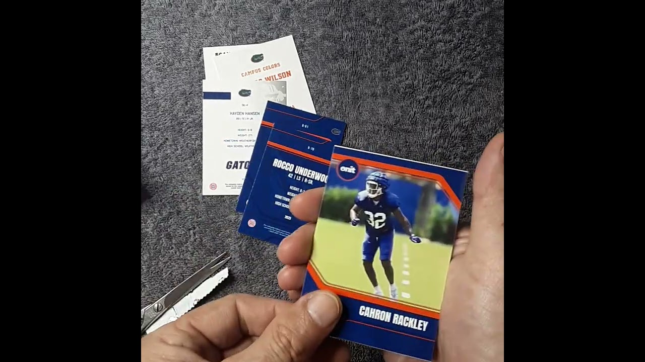 Sams Onit College Football Bundle Gators Team Pack #3