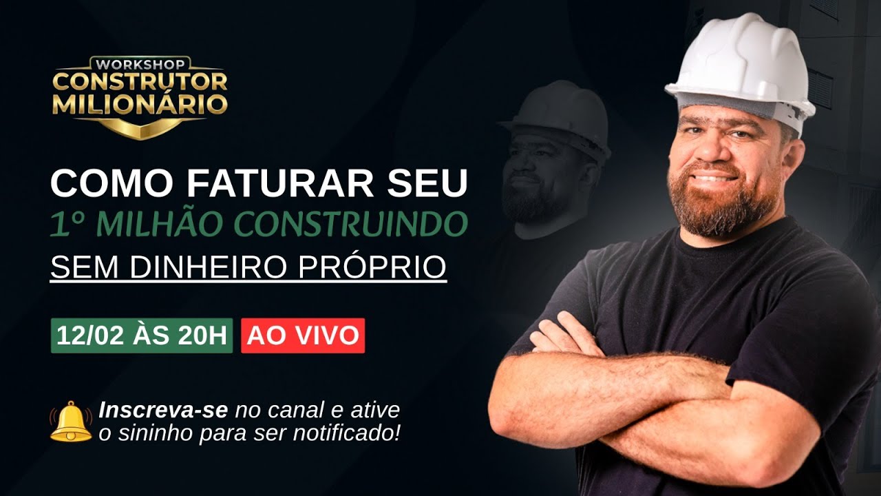 #59 - Como Faturar Seu 1º Milhão Construindo sem dinheiro Próprio