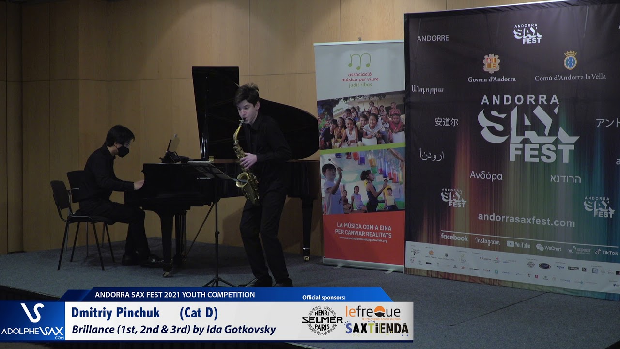 Dmitriy Pinchuk plays Brillance 1st, 2nd & 3rd by Ida Gotkovsky