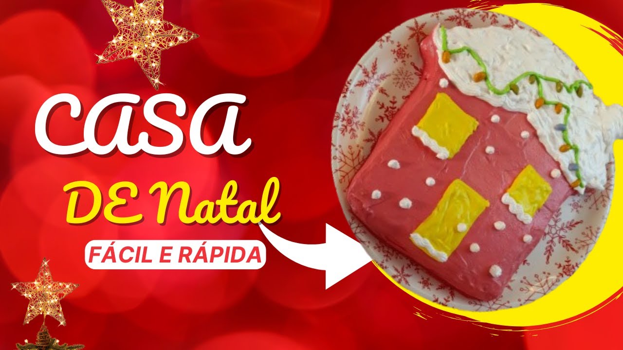 VOCE NÃO VAI ACREDITAR COMO É FÁCIL FAZER ESTA CASA DE BISCOITO
