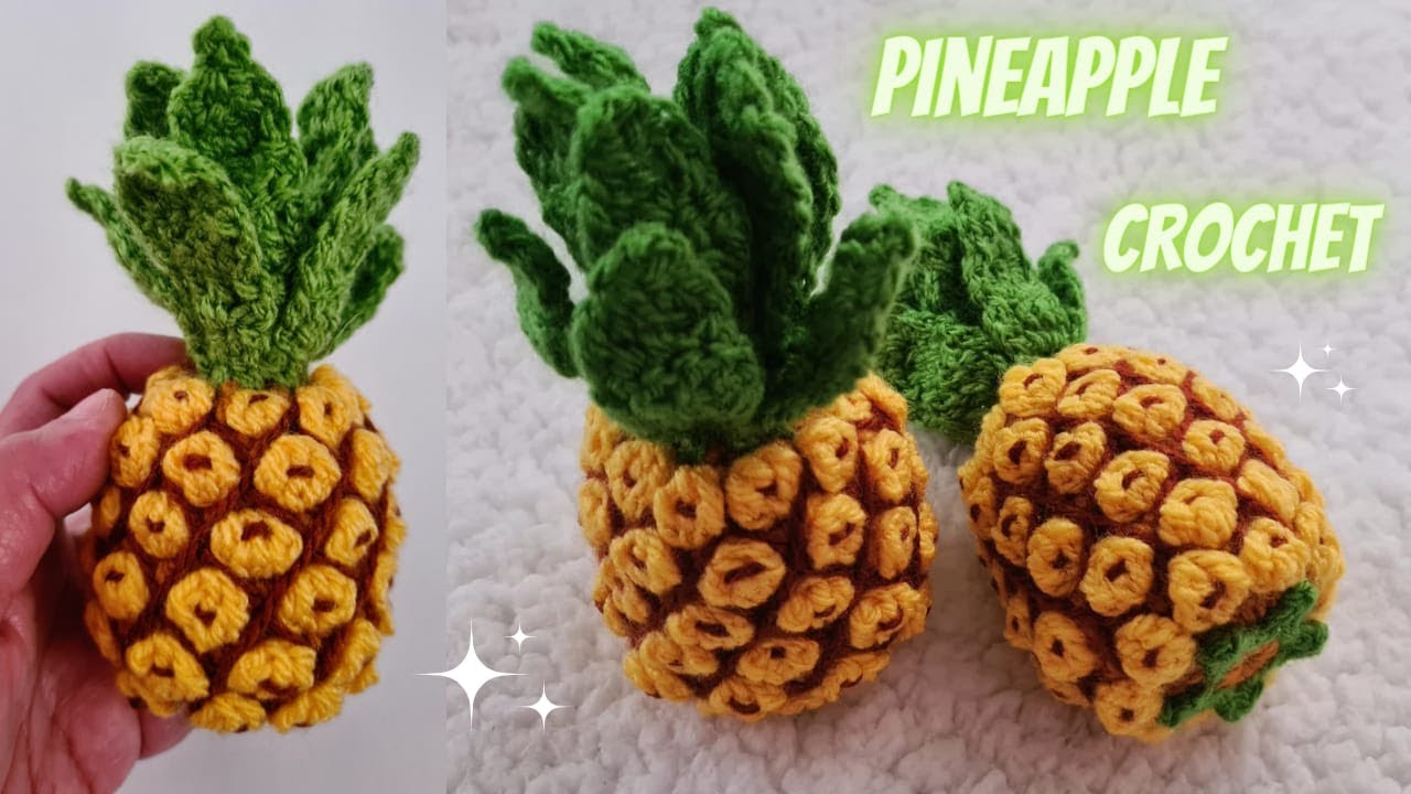 Hermosa Piña en CROCHET | Nunca haz tejido una así