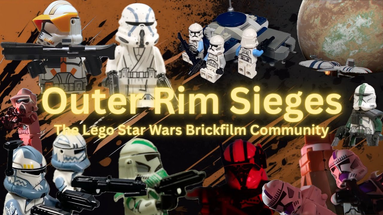 Осады Внешнего Кольца &mdash; совместный проект Lego Star Wars в формате Brickfilm (покадровая анимация)