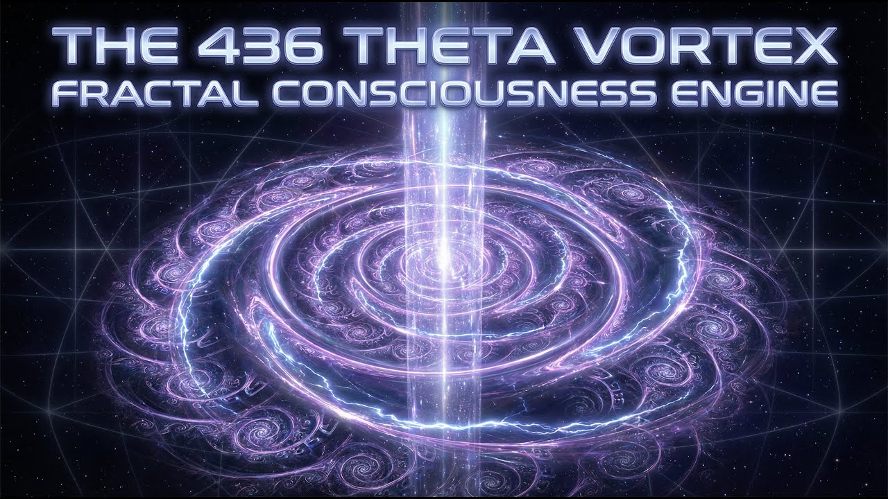 The 436 Theta Vortex | Fractal Consciousness Engine