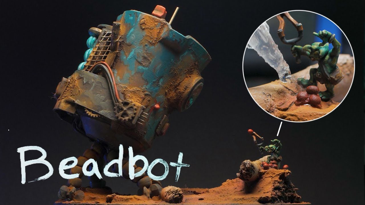 Building Bill a Beadbot - Scratch Built Gift for @BillMakingStuff