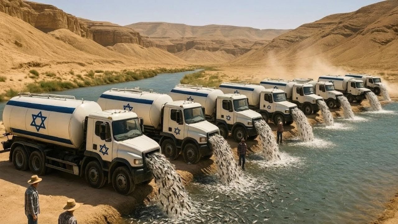 Por qué Israel liberó un millón de peces en el desierto de Negev