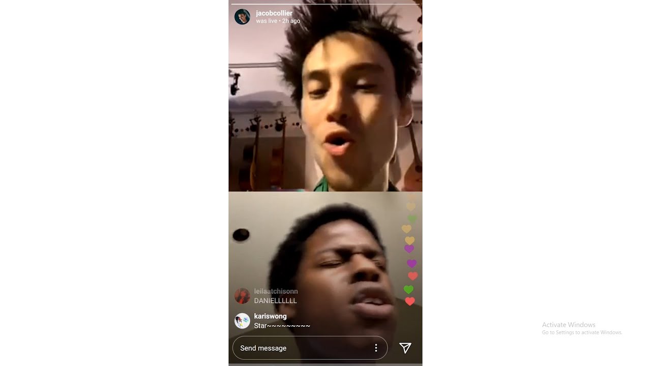 INSTAGRAM LIVE 24/04/20: Jacob Collier feat. Daniel Caesar