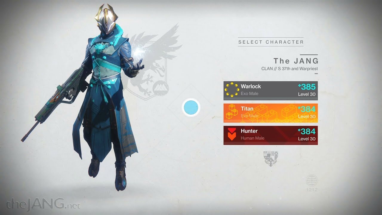 My Destiny 2 game characters: July 2018 account tour