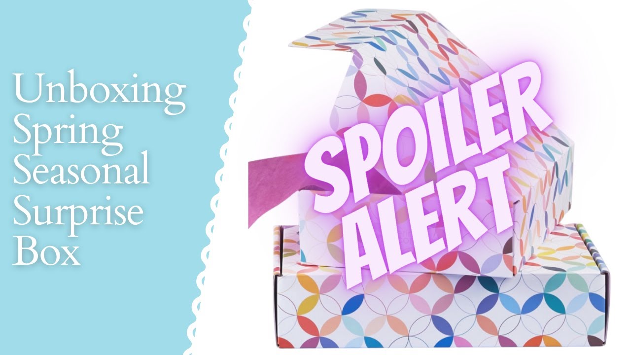 Spoiler Alert! Unboxing Erin Condren Spring Seasonal Surprise Box | #ECSurpriseBox