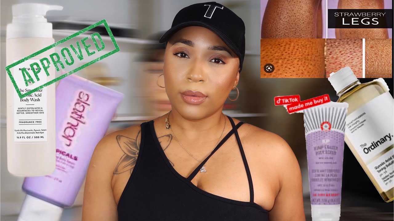 BODY CARE ROUTINE SOFT & GLOWY | SUMMER ACNE, INGROWN HAIRS, HYPERPIGMENTATION, STRAWBERRY LEGS