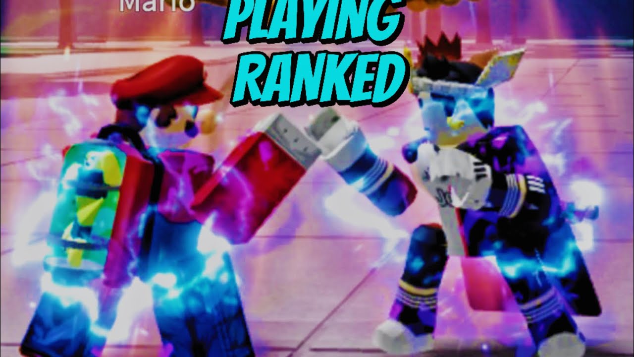 Playing ranked with mario | The strongest battlegrounds