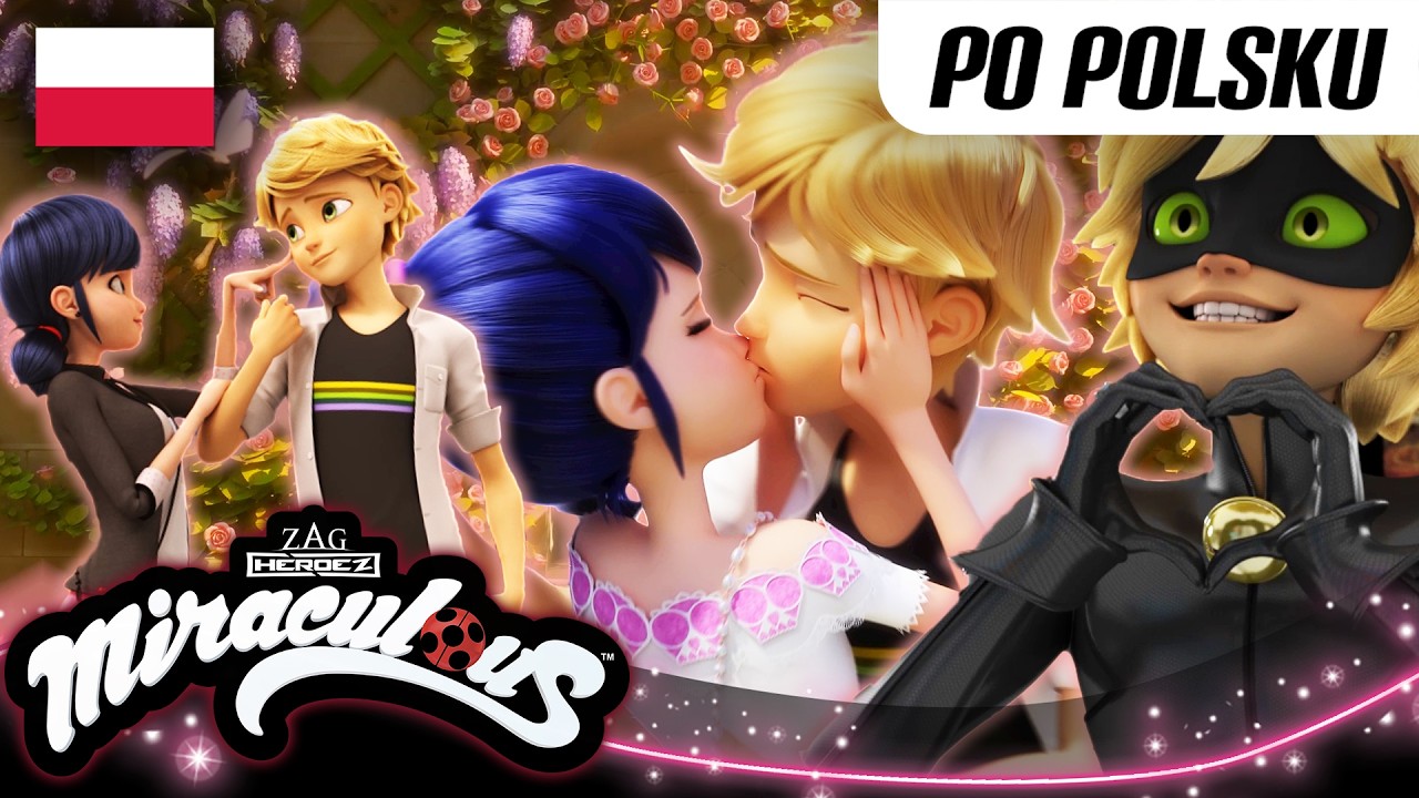 🐞 BIEDRONKA I CZARNY KOT - Najbardziej romantyczne momenty 2 💕 | PO POLSKU - 85 MINUT 🇵🇱 | Miraculum