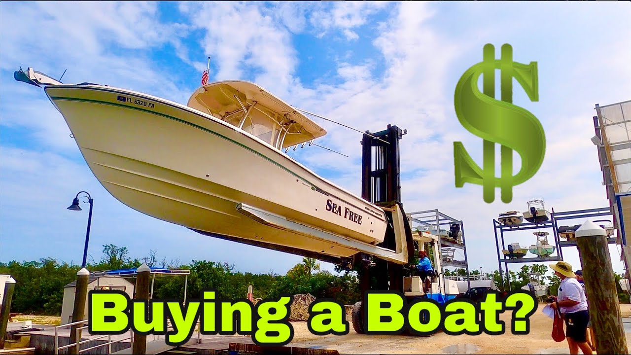 BUYING A BOAT? $$$ Make sure to get a MARINE SURVEY!