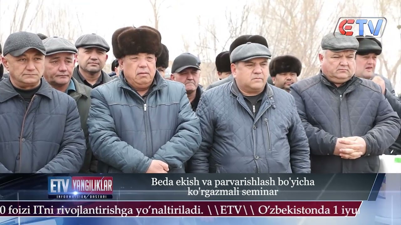 Beda ekish va parvarishlash bo'yicha ko'rgazmali seminar
