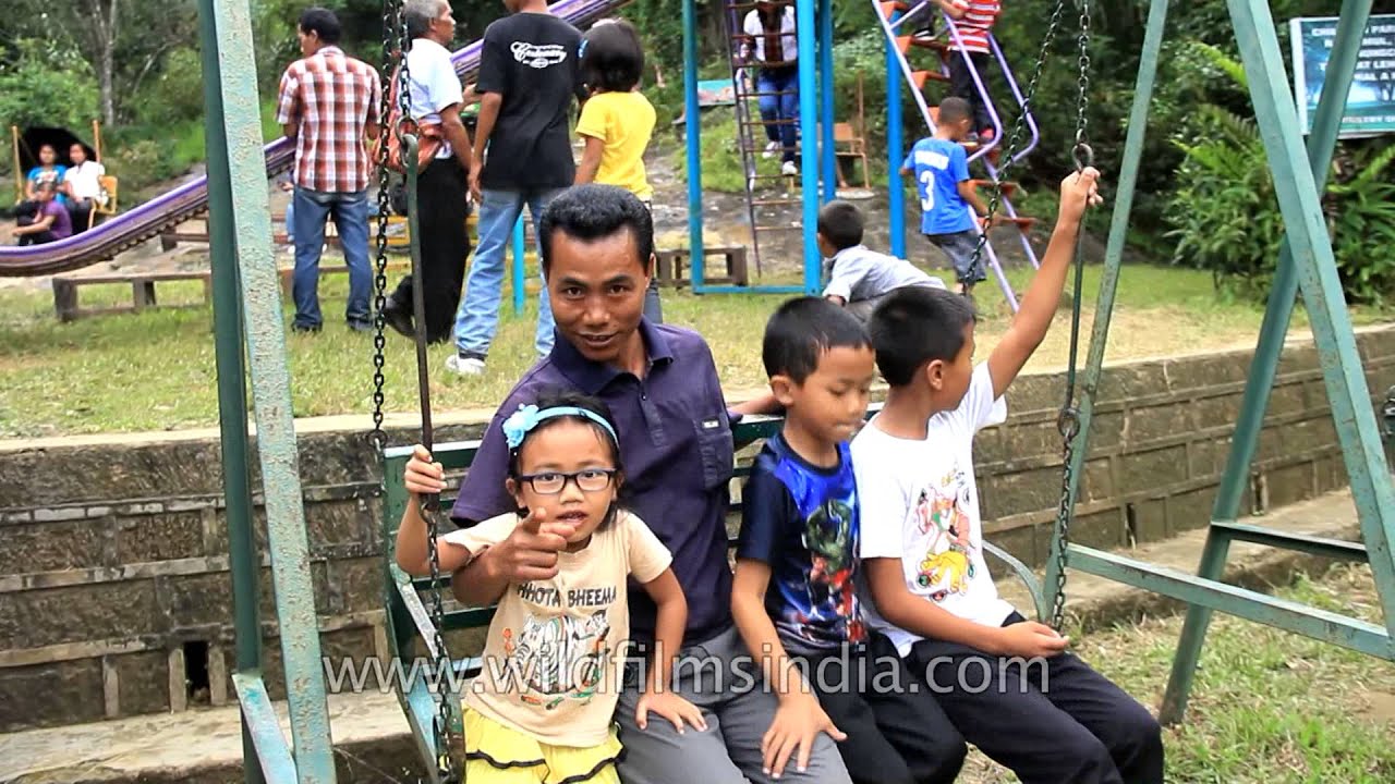 Families, children having a great time together in Mizoram