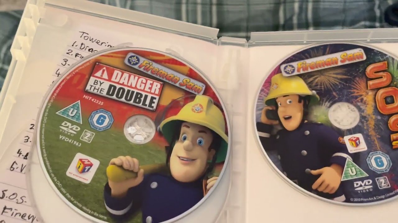 Моя коллекция DVD «Пожарный Сэм» — часть 2