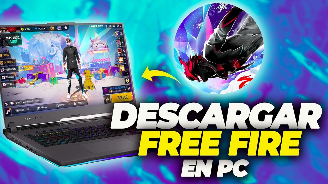 ✅ COMO INSTALAR FREE FIRE EN CUALQUIER PC O LAPTOP FACIL Y RAPIDO | 2026 ✅