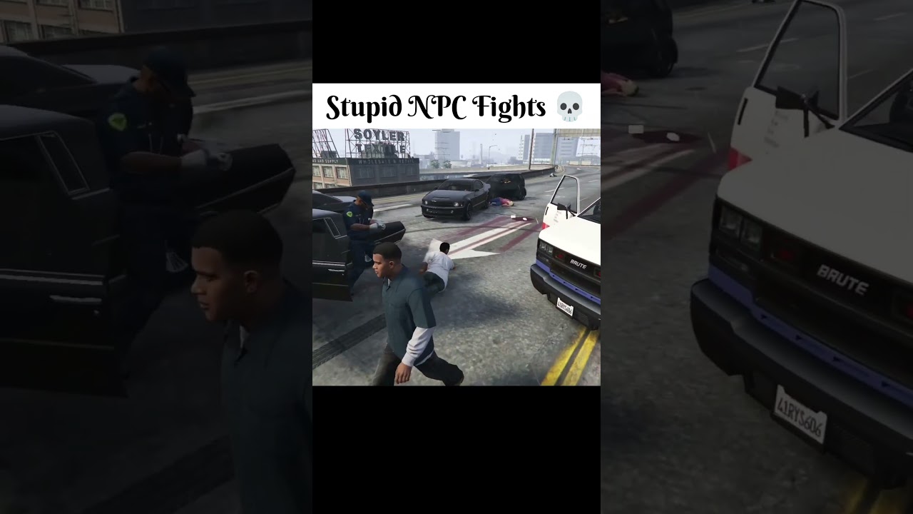 Głupie walki NPC 😭