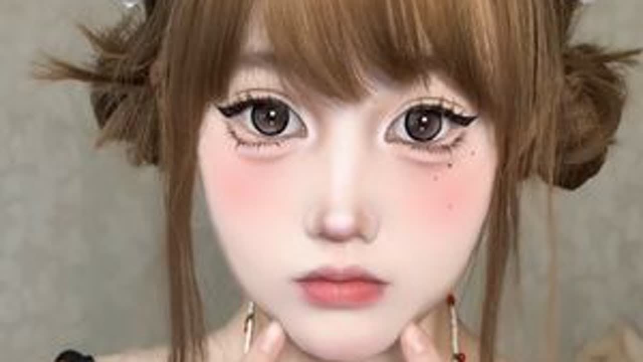 五官扁平 速学上镜小猫妆 谁画谁好看#创作灵感 #新手化妆教程 #美妆模范生 #妆教 #网感妆容
