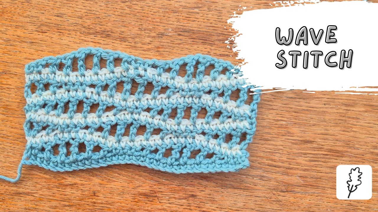 How to Crochet the Wave Stitch | Step-by-Step Tutorial