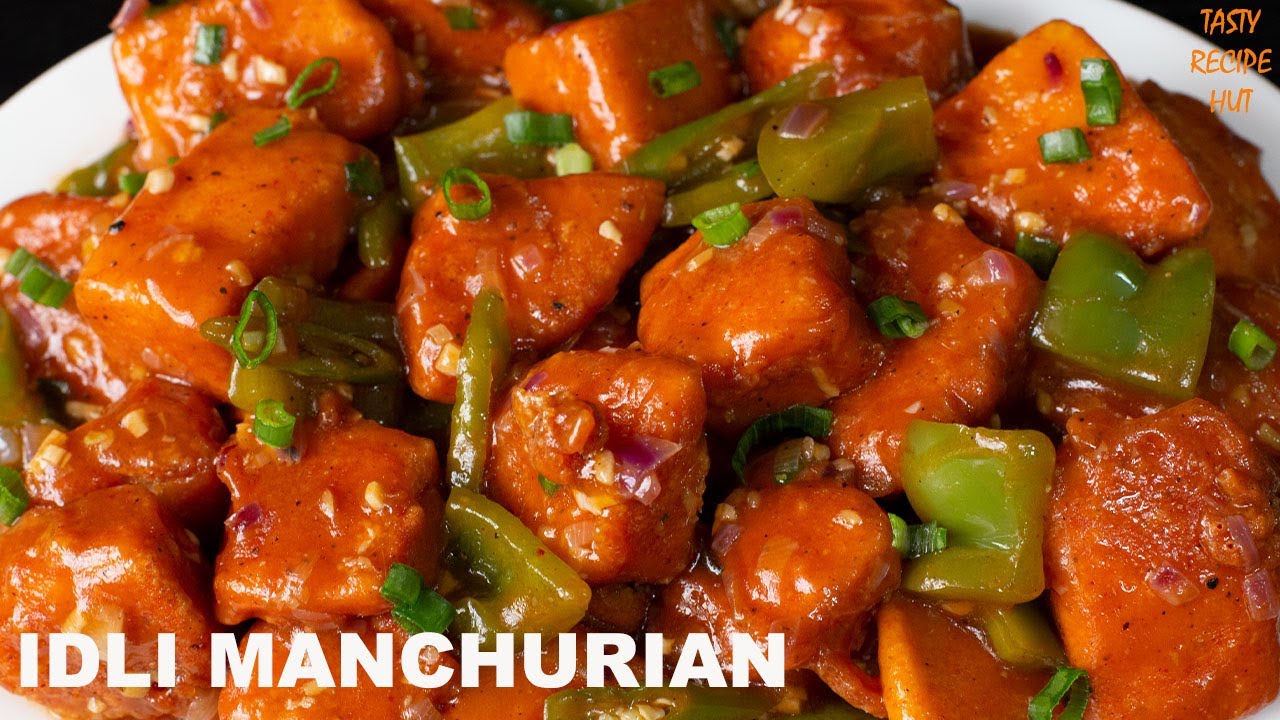 Crispy Idli Manchurian ! Leftover Idli Snack ! Idli Fry